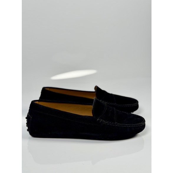 Silvia loafers svart mocka