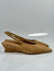 Gloria slingback beige mocka