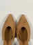 Gloria slingback beige mocka