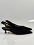 Lorna slingbacks svart mocka