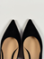 Ambra slingbacks svart mocka