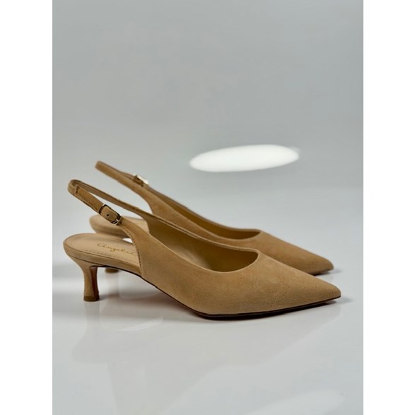 Ambra slingbacks beige mocka