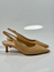 Ambra slingbacks beige mocka