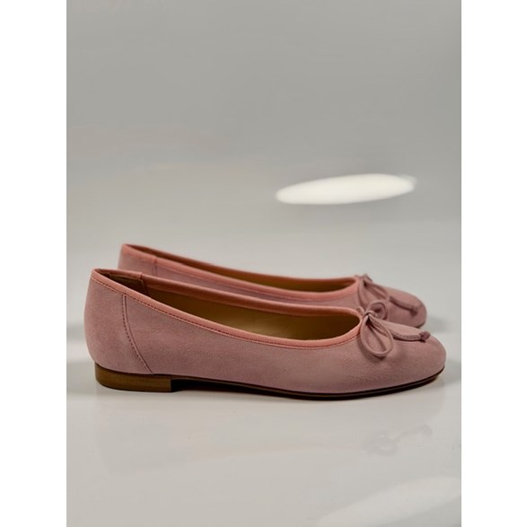 Natalie ballerina rosa mocka