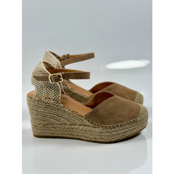 Luna espadrillos beige mocka