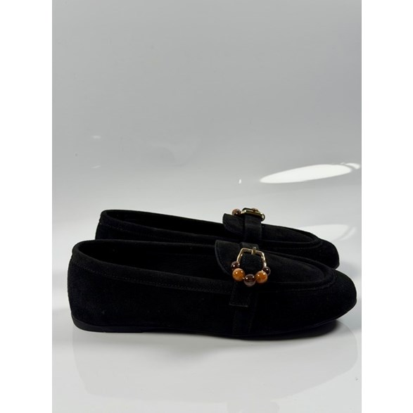 Beatrice loafers svart mocka