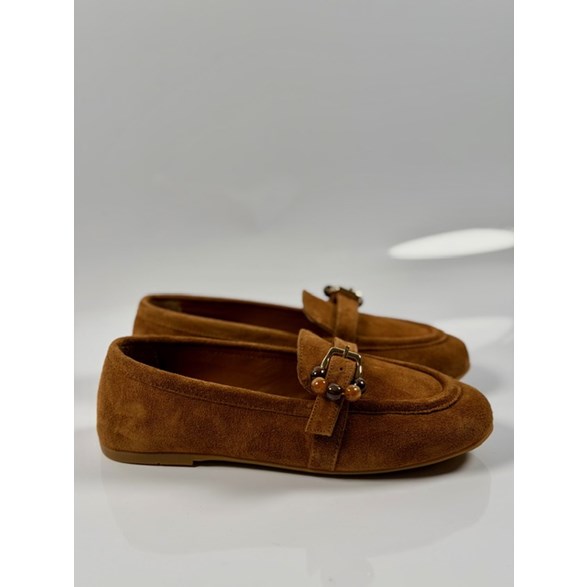 Beatrice loafers cognac mocka