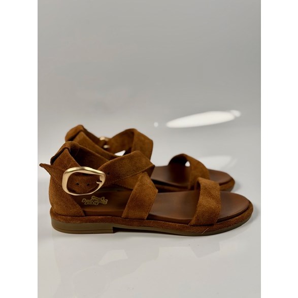 Rebecca sandal cognac mocka