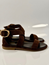 Rebecca sandal brun mocka