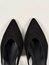 Gloria slingback svart mocka