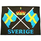 Flaggor krona 24x18 cm