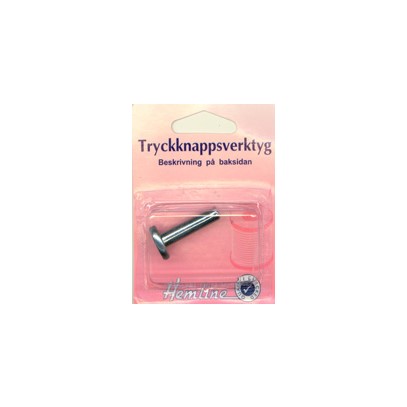 Verktyg till trycknappar med tagg