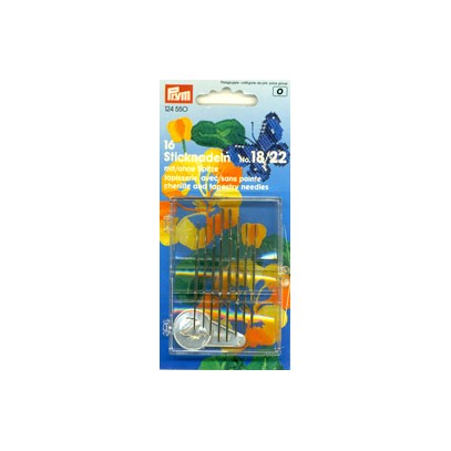 Brodernål nr 18-22