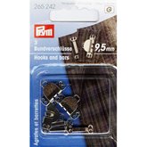 Kjol- & byxhake 9,5 mm Silver