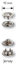 Tryckknapp vit ring 10 mm