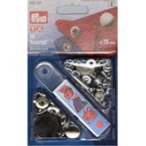 Tryckknapp 15 mm anorack