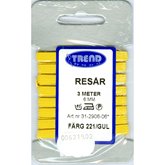Resår 6 mm Gul
