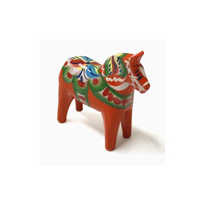 Dalahäst Röd 7 cm