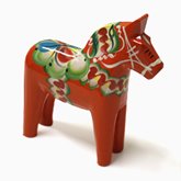 Dalahäst Röd 13 cm