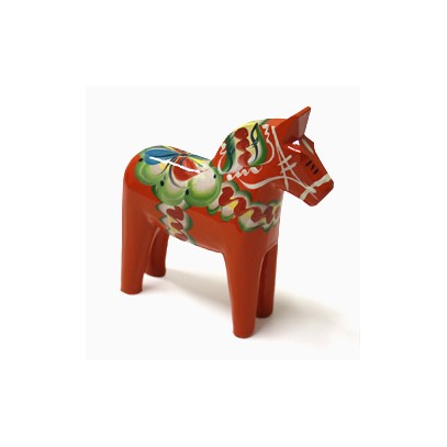 Dalahäst Röd 13 cm