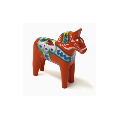 Dalahäst Röd 10 cm