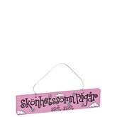 Skylt Skönhetssömn pågår