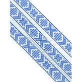Hemslöjdsband ljusblått