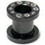 Plugg svart diamanter 6 mm