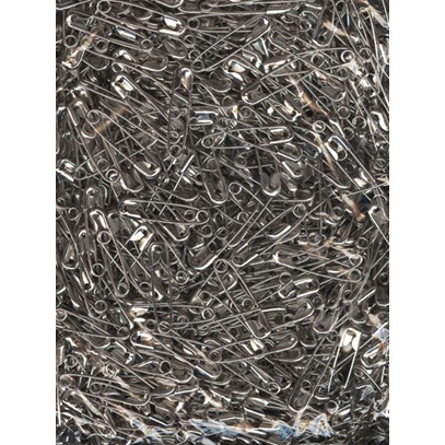 Säkerhetsnålar storpack 27 mm Silver