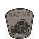 MC Racing / Grått märke