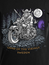 T-shirt Viking på MC Svart Small