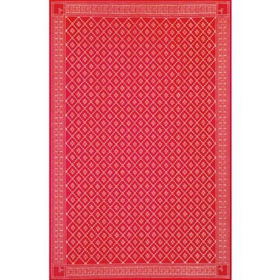 Stor duk Åttebladrose Röd 150x150