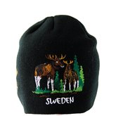 Mössa Vuxen Älgmotiv Sweden