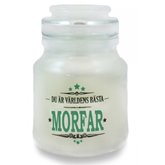 Budskapsljus Du är världens bästa morfar