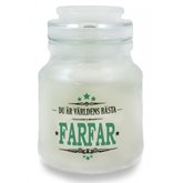 Budskapsljus Du är världens bästa farfar