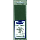 Bomullsband 13 mm Mörkgrön