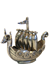 Vikingaskepp 6 cm