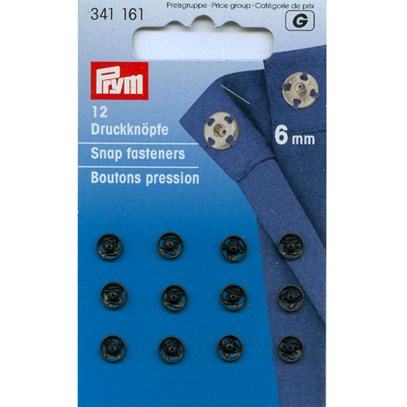 Tryckknappar 6 mm