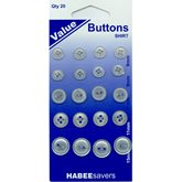 Knappar 9 mm 11 mm 15mm