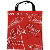Textilväska med Dalahäst Kurbitz