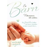 Ett barn Välkommen