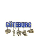 Kylskåpsmagnet Göteborg hängen 5 st