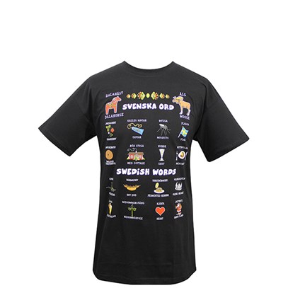 T-shirt Svenska ord Str S