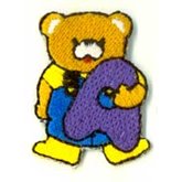Bokstavsnalle 3 x 4 cm