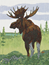Handduk Moose