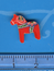 Pins med Dalahäst