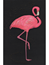 Utan text Rosa Flamingo
