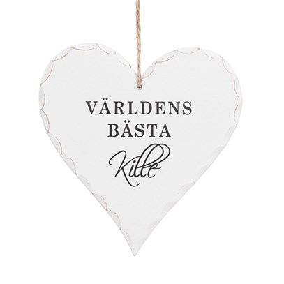 Skylt Världens bästa kille