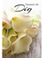 Tänker på dig vita blommor