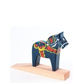 Dalahäst Dörrstopp Blå